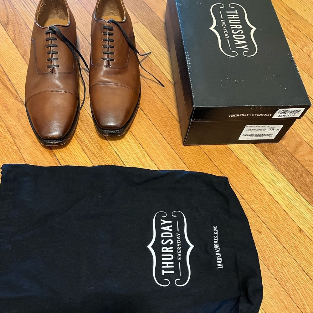 Thursday Brandy Executive Dress Shoes - Picture 3 of 4